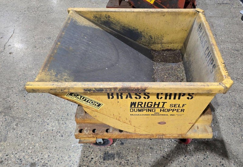 WRIGHT SELF DUMPING HOPPER USED