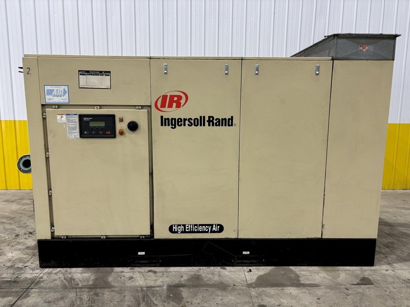 150 HP INGERSOLL RAND MODEL #NP100138 ROTARY SCREW AIR COMPRESSOR: STOCK #21033