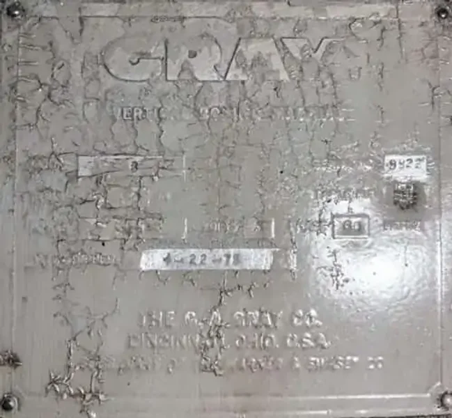 Gray Ringmaster 60″ CNC Vertical Boring Mill – VTL