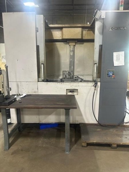Okuma MB-5000H Horizontal Machining Center, 2011 – OSP-P200MA, 60 ATC, 1,000 PSI TSC, Renishaw Probe