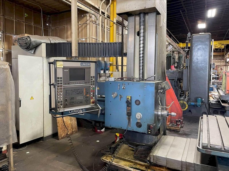 Union BFT 102 Boring Mill, 1998 – Heidenhain TNC 426 Control