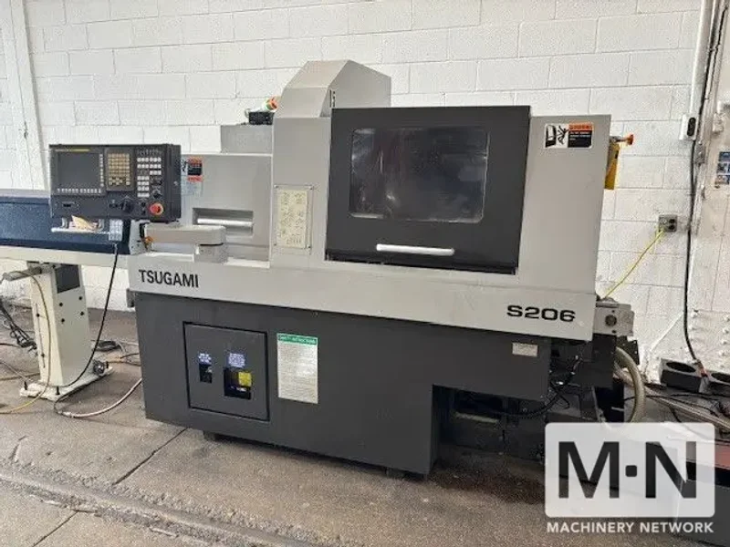 Tsugami S206 CNC Swiss Lathe, 2011
