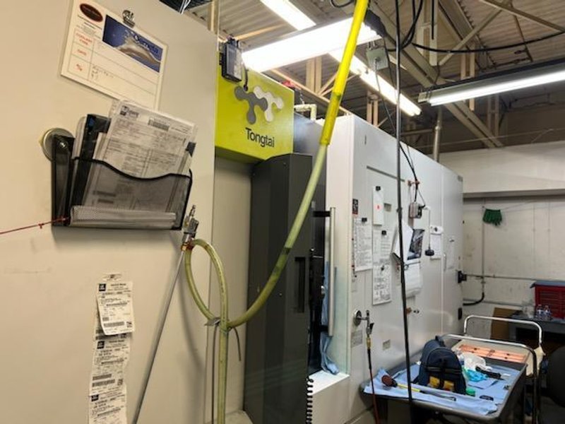 Tongtai SH-4000P CNC Horizontal Machining Center,  400mm pallets, 4-Axis, 15000 RPM, 60 ATC, Fanuc Oi-MF, 35HP, New 2017