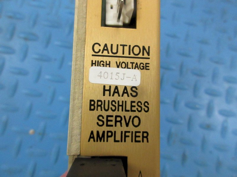 Used Haas Brushless Servo Amplifier For CNC Machine Axis Drives #4015J-A