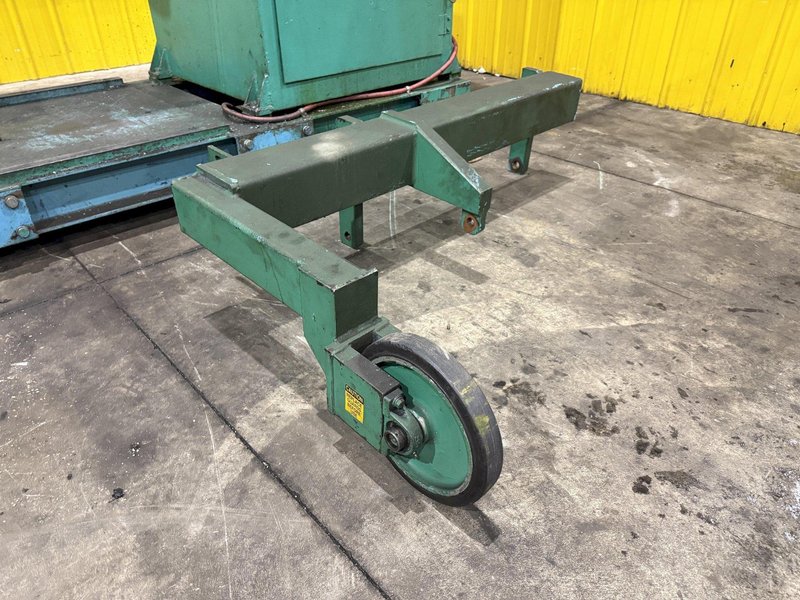 10,000 LBS X 24" X .105" ROWE ENTRY SERVO FEED LINE, COIL CAR, REEL, STRAIGHTENER, INDRAMAT SERVO FEED: YOBRO #24518