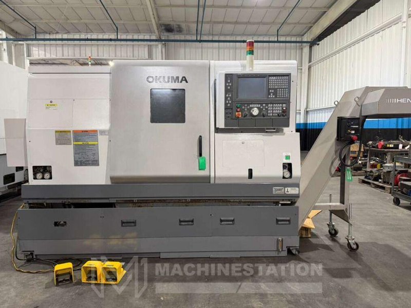 Okuma Captain L470M CNC Turning Center – Live Tool C Axis Lathe