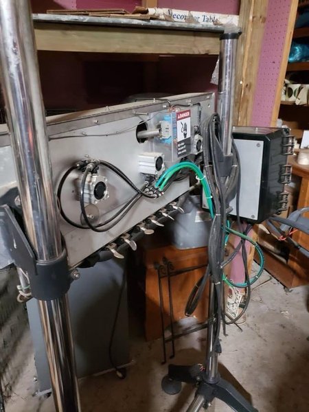 Accutek P25 700 HX Filler with Heated Hose and Iron Gear Pump for Hot Fills