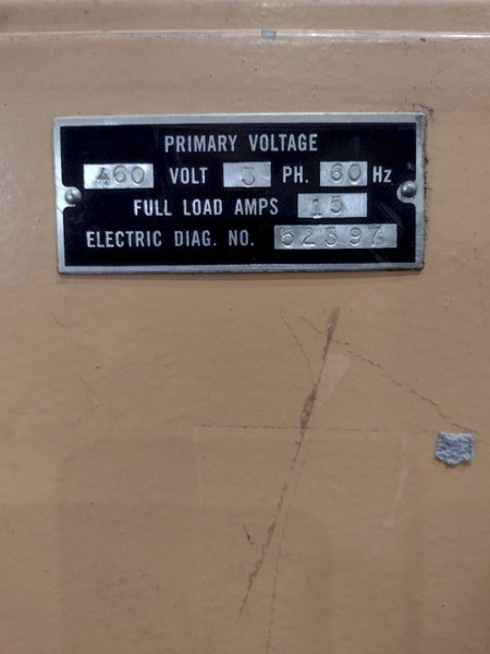 4,000 LBS X 18&quot; CWP MODEL #3RDM-18 DOUBLE END MOTORIZED COIL REEL UNCOILER: YOBRO #23973