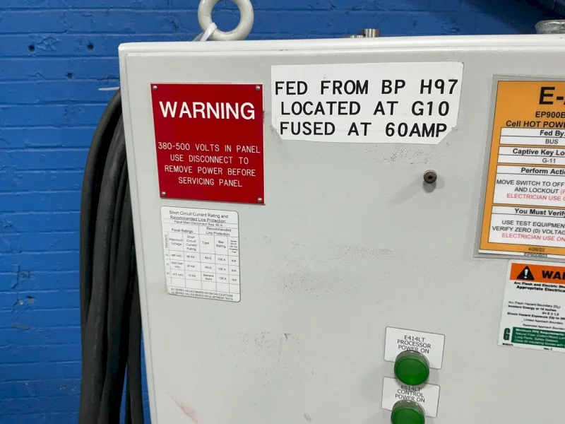 X-BAR AUTOMATION 60 AMP POWER DISTRIBUTION PANEL  -  ECS-5101-BB-AA-TT