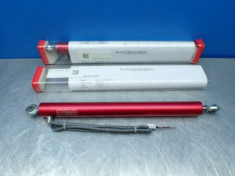 ALLIANCE SENSORS GROUP 2 LINEAR VARIABLE INDUCTIVE TRANSDUCER POSITION SENSORS  -  LRLE-27-200-R-00-10-A