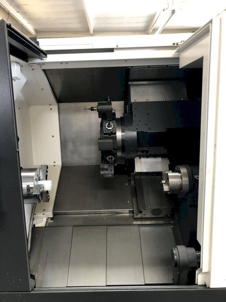 Hyundai Wia HD2200SY CNC Multi Axis CNC Turning Center Delivered New 2020 Fanuc  i Series Control, Chip Conveyor, Auto parts catcher, Y-axis with 4.3&quot; stroke, Sub Spindle, 12 station turret, Full contouring C-axis
