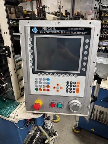 NUCOIL CNC COMPUTERIZED SPRING MACHINERY CNC SPRING FORMER