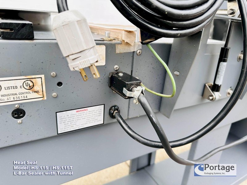 HEAT SEAL Model: HS-115 &amp; HS-115T  ||  Combination L-Bar Sealer &amp; Heat Tunnel
