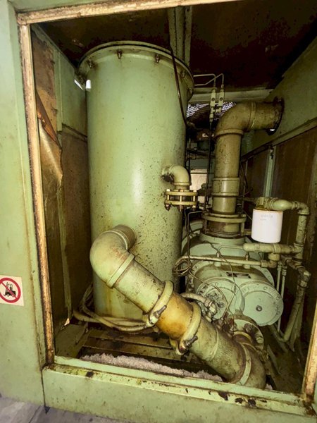 75 HP SULLAIR MODEL #VS20-75W ROTARY SCREW VACUUM SYSTEM: STOCK #22501