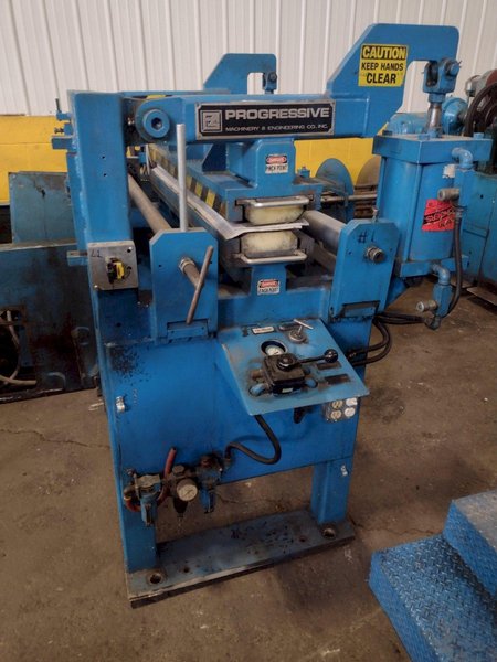 36" X 4" X 12,000 LBS YODER / STAMCO MOTORIZED SLITTING LINE STOCK #3731