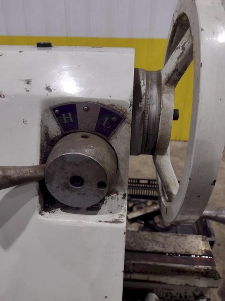 35" X 120" WILLIS PK35 HOLLOW SPINDLE ENGINE LATHE 10" HOLE. STOCK # 0547226