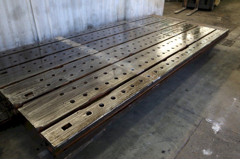 181&#039; X 86&#039; T SLOTTED FLOOR PLATE: STOCK #70834