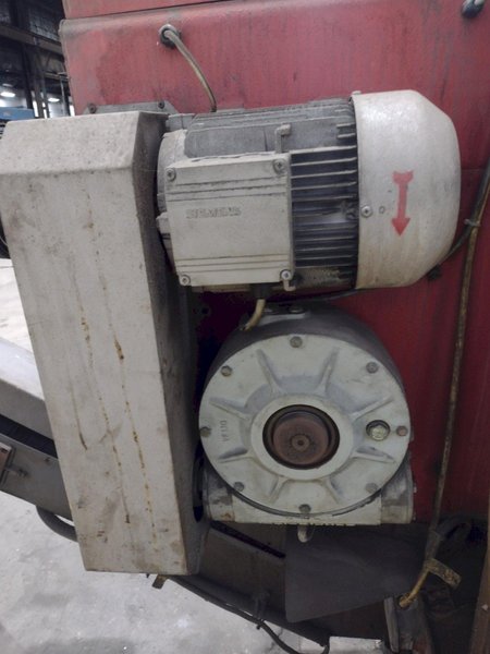 14" X 20.5" BOMAR MODEL #SL-520 SEMI-AUTOMATIC DUAL POST HORIZONTAL BAND SAW, 2003: STOCK #19577