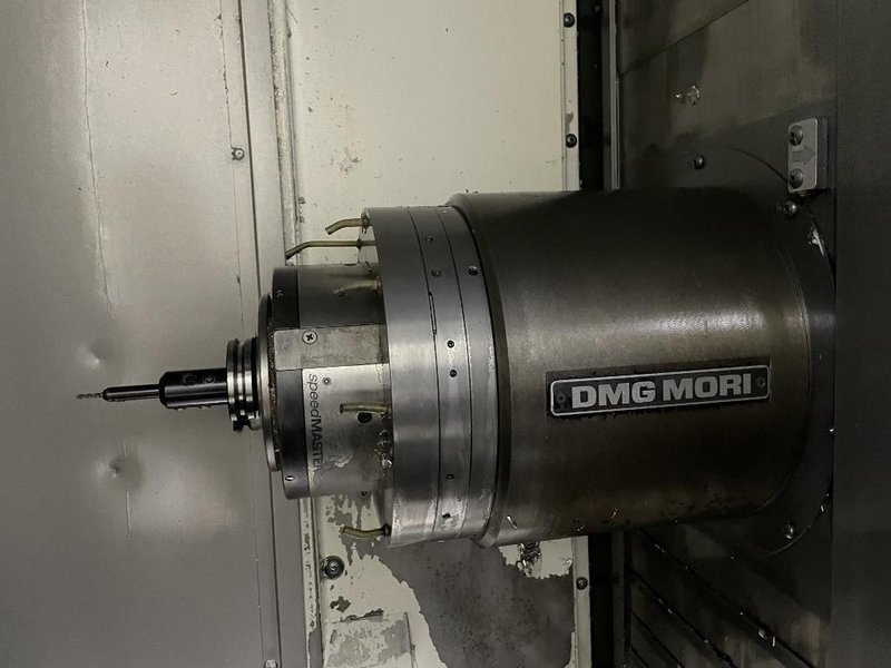 DMG Mori NHX5000 CNC Horizontal Machining Center with Pallet Changer, High Pressure Thru-Spindle Coolant, 60 Station Tool Changer,  15,000 RPM Spindle