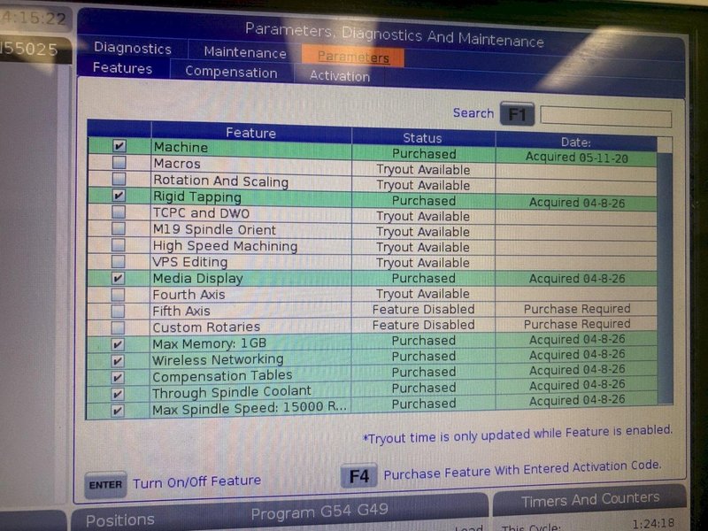 2019 HAAS DM-1 Vertical Machining Center