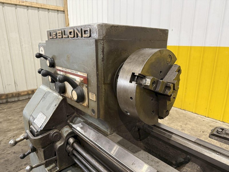 19&quot; X 80&quot; LEBLOND MODEL #6E REGAL ENGINE LATHE 1.75&quot; HOLE: YOBRO #23961