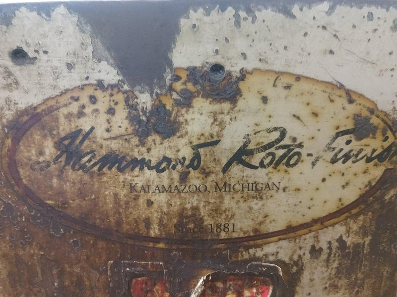 5 CUBIC FOOT ROTO-FINISH MODEL #ER-405D-00-A30 &quot;SPIRATRON&quot; VIBRATORY BOWL FINISHER: STOCK #13508