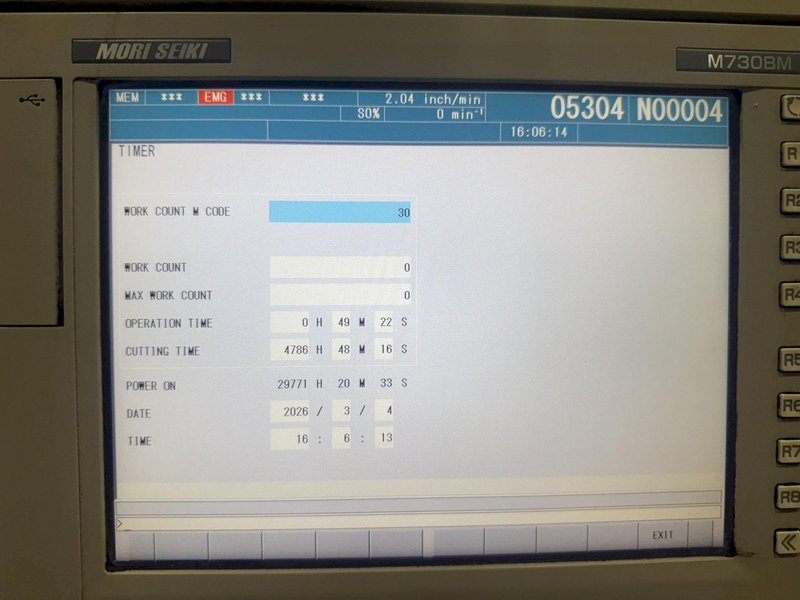 2011 Mori Seiki NLX2500MC/700 Used CNC Horizontal Lathe For Sale