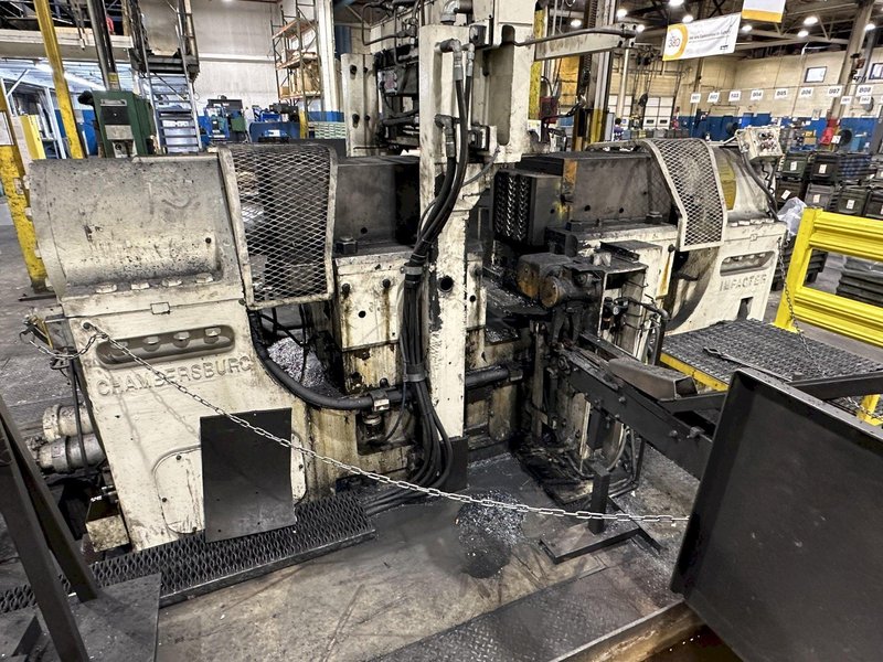 8,000 LBS FORCE CHAMBERSBURG MODEL #8 IMPACTOR HORIZONTAL FORGING MACHINE