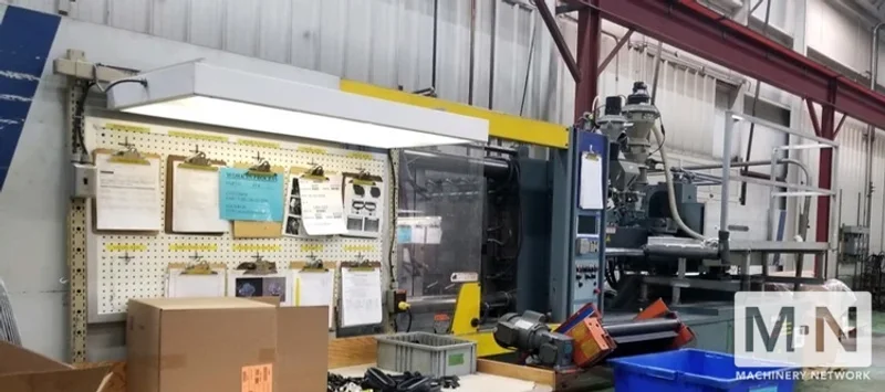 500 TON 48 OZ BATTENFELD MODEL BKT 4800/2500 MFG 1996