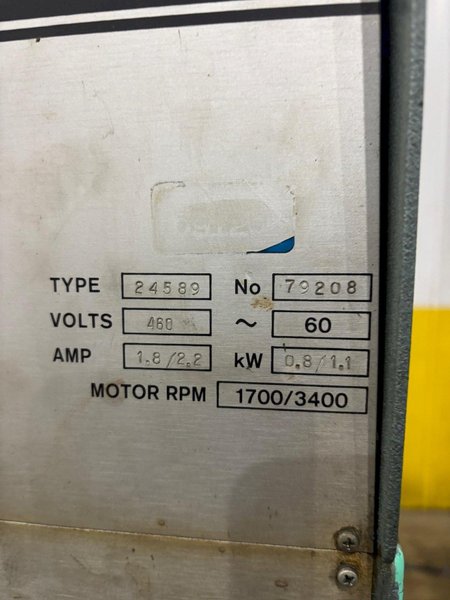 25" WILTON STRANDS MODEL #79208 SINGLE SPINDLE GEARED HEAD DRILL PRESS: YOBRO #24558