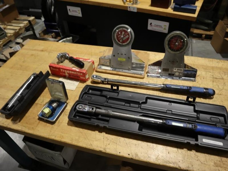Torque Meters and Torque Wrenches - Auction Item