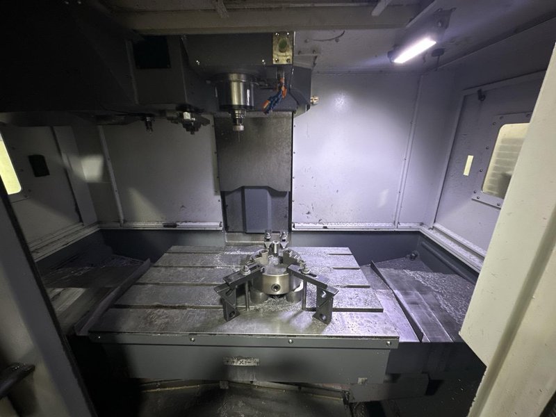 DMC Matrix FM50V VMC, 2012 – Fanuc Oi-MD Control, Chip Conveyor
