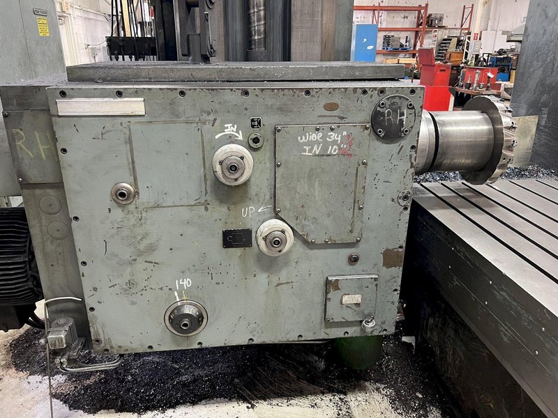 50 HP FRITZ WERNER  DOUBLE SIDED MODEL #FP7V2 HEAVY DUTY DUPLEX MILL/MILLING MACHINE. STOCK # 0309623