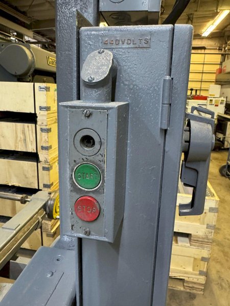 1 PREOWNED 4 FT. X 12 GA. PEXTO POWER SQUARING SHEAR, MODEL #: 12-U-4H, S/N: 655339