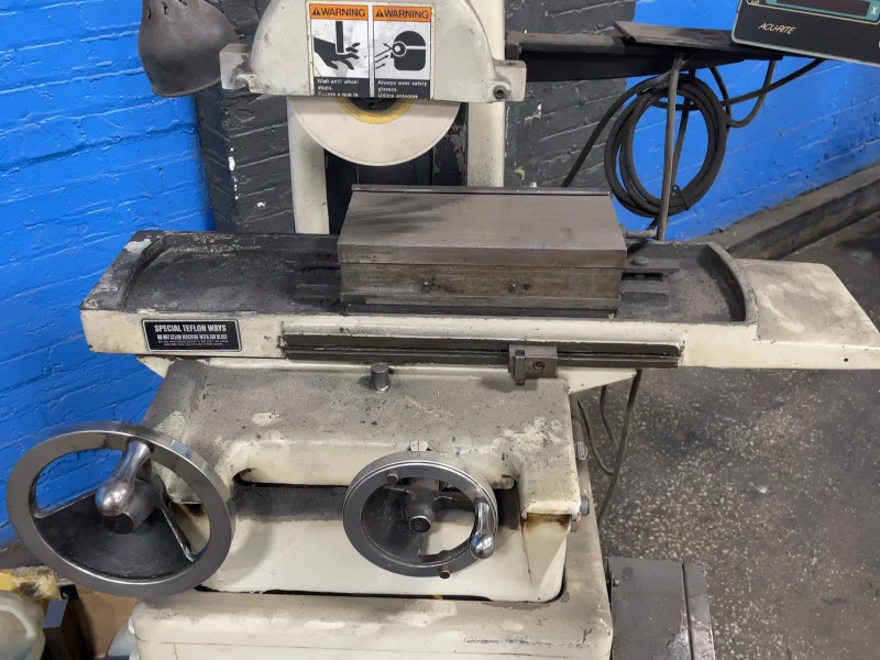 HARIG 6” X 12” HAND FEED SURFACE GRINDER  -  SUPER 612