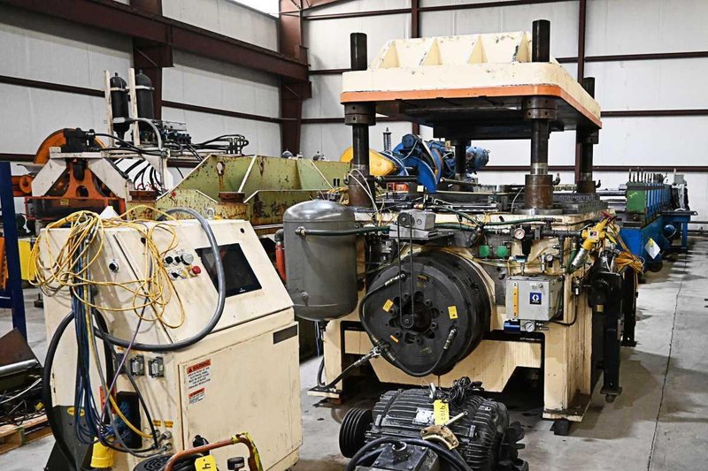 150 Ton x 2″ RLM 4-Post Cut-Off Press