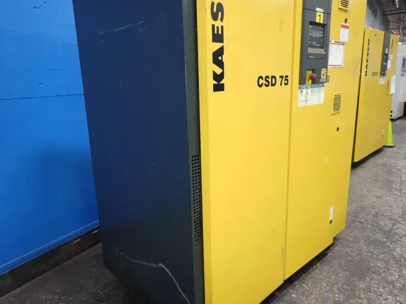 KAESER 75 HP AIR COMPRESSOR  -  CSD-75