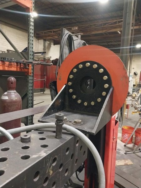 ALM ML2P Welding Positioner, 2008 – 5,000 LB Capacity, Headstock/Tailstock