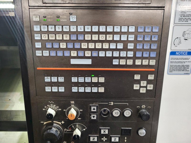 MAZAK QUICK TURN UNIVERSAL 250 CNC LATHE, 2015 – Tool Setter, Tailstock, W-Axis