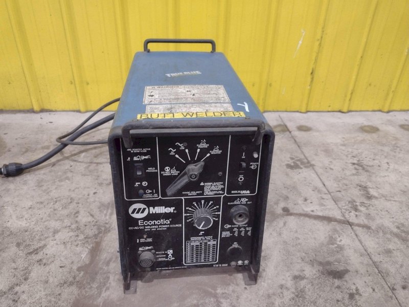 150 AMP MILLER ECONOTIG - AC/DC TIG WELDER POWER SOURCE: STOCK #23029