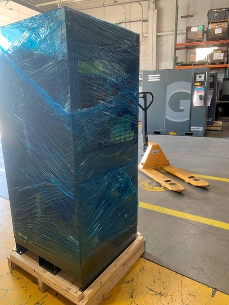 15 HP Atlas Copco GA11 VSD+ P Rotary Screw Air Compressor , 2021- 460 V,  Only 1 Hour Run Time