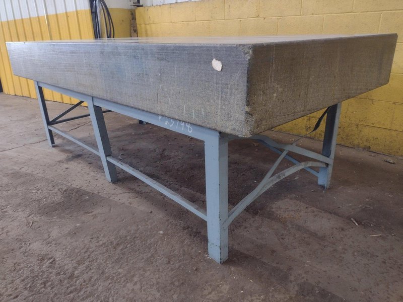 8&#039; X 4&#039; X 10&quot; CHALLENGE PRECISION LAYOUT INSPECTION GRANITE TABLE: STOCK #23798