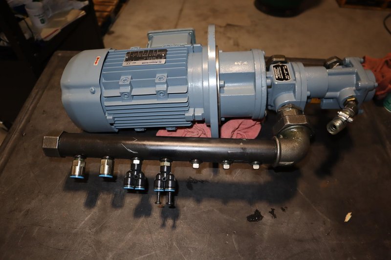 AC Motoren GmbH Motor - FCPA 90L-4/HE &amp; Scherzinger Pump - 351/251 FA/M1.5- Auction Item