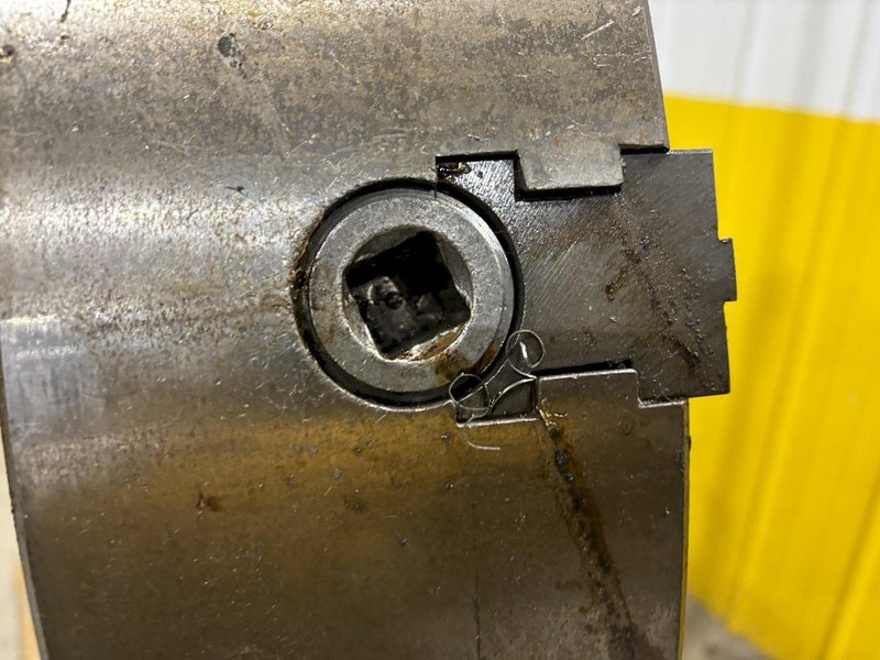 24” 4-JAW SCANDIVISKA  TYPE 1718 LATHE MACHINE CHUCK: STOCK #21774