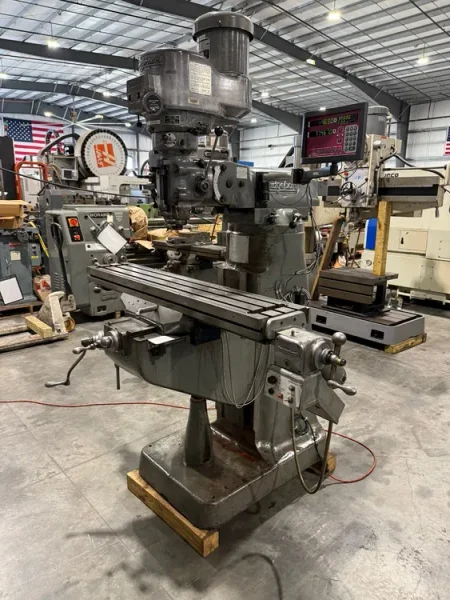 BRIDGEPORT Series 1 Vertical Milling Machine DRO 1981’USA #7904