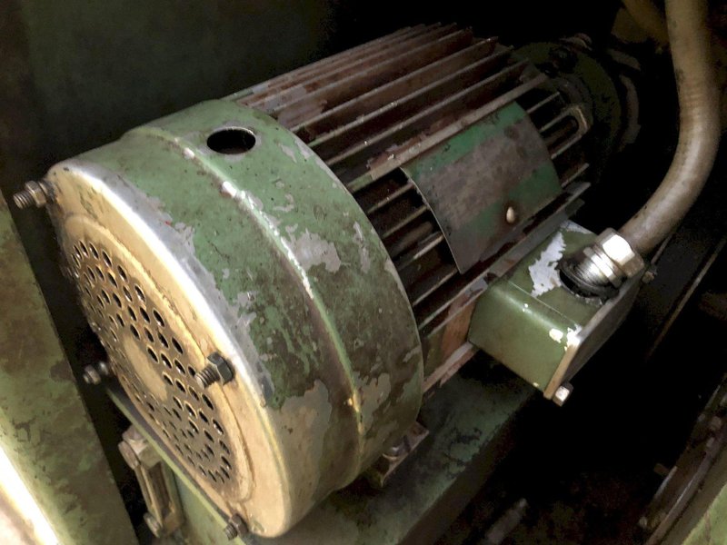10,000 LB X 40&quot; AMERICAN STEEL LINE MOTORIZED COIL REEL UNCOILER STOCK #3185