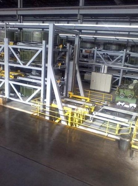 COPPER TUBE BASKET STORAGE, TROLLEY &amp; RETRIEVAL SYSTEM