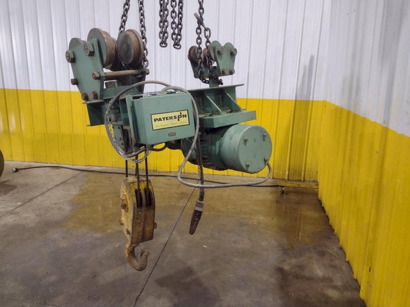 10,000 LBS (5 TON) PATTERSON POWERED CABLE HOIST: STOCK #22970