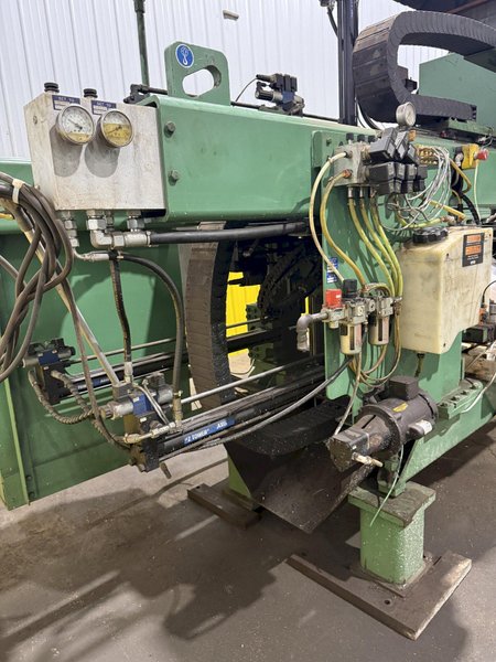 2009 PEDDINGHAUS MODEL #PCD1100 3-AXIS CNC AUTOMATIC BEAM DRILL LINE : YOBRO #25848