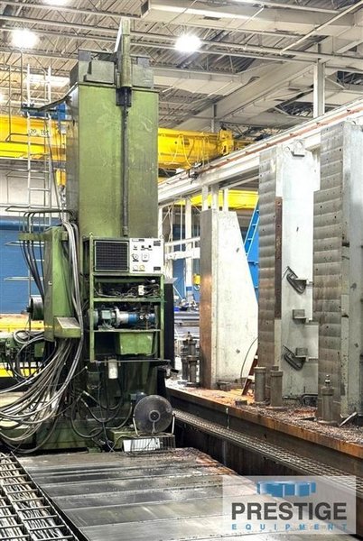 Wotan 6.3&quot; Rapid 3 CNC Floor Type Horizontal Boring Mill w/Infeeding Column